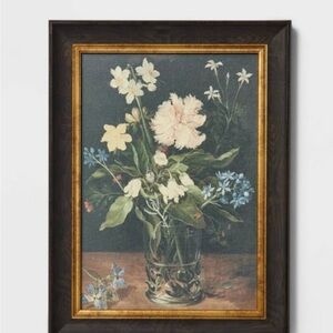 Threshold designed with Studio Mcgee Cotton Floral Canvas Framed Art